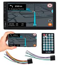 Multimídia 2 Din 7'' Polegadas H-Tech HT-3000G3