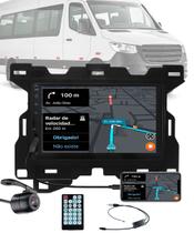 Multimídia 2 Din 7" Polegadas Mercedes-Benz Sprinter 2020 em Diante + Câmera de Ré