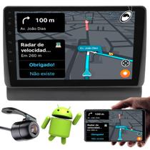 Multimídia 2 Din 9'' Android Uno Mille 94/13 Fiorino 97/13 + Câmera Ré