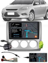 Multimídia 2 Din 9" Polegadas Android Focus 2009 até 2012 Hatch e Sedan + Câmera de Ré + Moldura + Chicote + Adaptador de Antena
