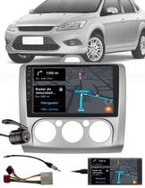 Multimídia 2 Din 9" Polegadas Focus 2009 até 2012 Hatch e Sedan + Câmera de Ré + Moldura + Chicote + Adaptador de Antena