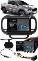 Multimídia 2 Din 9'' Polegadas Toro Android USB Bluetooth 2GB 32GB + Moldura Painel + Chicotes + Câmera de Ré