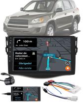 Multimídia 2 Din 9" Polegadas Toyota RAV4 2008 até 2011 Espelhamento Bluetooth USB + Chicotes + Câmera Ré