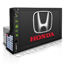 Multimidia 2 Din Mp5 7 Pol Espelha Android Ios Bt Honda