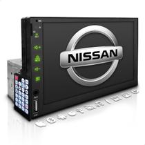 Multimidia 2 Din Mp5 7 Pol Espelha Android Ios Bt Nissan
