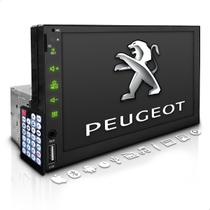 Multimidia 2 Din Mp5 7 Pol Espelha Android Ios Bt Peugeot
