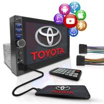 Multimidia 2 Din Mp5 7 Pol Espelha Android Ios Bt Toyota