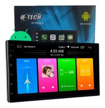 Multimidia 7 2din 2gb 32gb Android 12 Carplay Android Auto H-Tech Cor Preto
