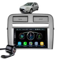 Multimídia 7 Polegadas Automotivo Com CarPlay e Android Auto Sem Fio Bluetooth USB Moldura Fiat Punto 2008 a 2012 Câmera Multimídia 7 Polegadas Automotivo Com CarPlay e Android Auto Sem Fio Bluetooth USB Moldura Fiat Punto 2008 a 2012 Câmera