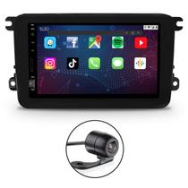 Multimídia 7 Polegadas + Câmera de Ré + Moldura 2 Din Amarok 12/16 Tiguan 09/16 Jetta Passat 07/16 Gol Fox G7 14/18