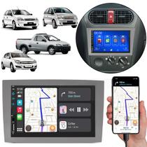 Multimídia 7 Polegadas Corsa Montana 2002 A 2012 MP5 Android-Auto/Carplay + Moldura