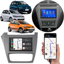 Multimídia 7 Polegadas CrossFox Fox 2014-2022 Android-Auto Bluetooth MP5 + Moldura Multimídia 7 Polegadas CrossFox Fox 2014-2022 Android-Auto Bluetooth MP5 + Moldura