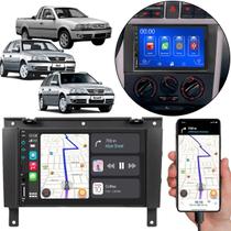 Multimídia 7 Polegadas Gol Parati Saveiro Android-Auto MP5 Bluetooth + Moldura