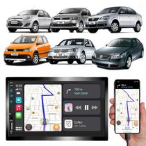 Multimídia 7 Polegadas Golf Ecosport Fiesta CrossFox Android-Auto MP5 + Moldura
