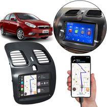 Multimídia 7 Polegadas Grand Siena 2013 A 2021 Android-Auto MP5 + Moldura 2 Din Duto Reto Multimídia 7 Polegadas Grand Siena 2013 A 2021 Android-Auto MP5 + Moldura 2 Din Duto Reto