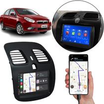 Multimídia 7 Polegadas Grand Siena 2013 A 2021 Android-Auto MP5 + Moldura 2 Din Duto Reto Multimídia 7 Polegadas Grand Siena 2013 A 2021 Android-Auto MP5 + Moldura 2 Din Duto Reto