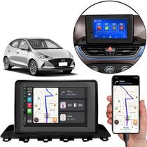 Multimídia 7 Polegadas Hb20 2020 A 2024 MP5 Android-Auto Bluetooth + Moldura