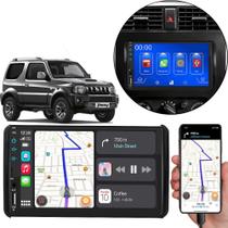 Multimídia 7 Polegadas Jimny 2008 A 2018 MP5 Android-Auto Bluetooth + Moldura 2 Din