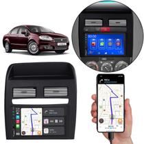 Multimídia 7 Polegadas Linea 2009 A 2014 Android-Auto MP5 Bluetooth + Moldura Multimídia 7 Polegadas Linea 2009 A 2014 Android-Auto MP5 Bluetooth + Moldura