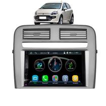 Multimídia 7 Polegadas MP5 Automotivo Bluetooth USB Com CarPlay e Android Auto Sem Fio Moldura Fiat Punto 2008 até 2012 Multimídia 7 Polegadas MP5 Automotivo Bluetooth USB Com CarPlay e Android Auto Sem Fio Moldura Fiat Punto 2008 até 2012