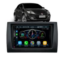 Multimídia 7 Polegadas MP5 Automotivo Com CarPlay e Android Auto Bluetooth USB Sem Fio Moldura Fiat Bravo G2 2010 a 2016 Multimídia 7 Polegadas MP5 Automotivo Com CarPlay e Android Auto Bluetooth USB Sem Fio Moldura Fiat Bravo G2 2010 a 2016