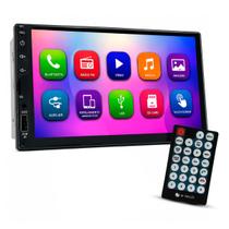 Multimídia 7 Polegadas Mp5 Touch Screen Conexão USB SD Espelhamento de Tela Celular Android e iOS Com Controle Remoto Multimídia 7 Polegadas Mp5 Touch Screen Conexão USB SD Espelhamento de Tela Celular Android e iOS Com Controle Remoto