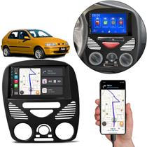 Multimídia 7 Polegadas Palio 2001-2013 Android-Auto MP5 Bluetooth + Moldura