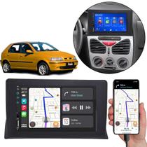 Multimidia 7 Polegadas Palio 2001 A 2013 Android-Auto MP5 Bluetooth + Moldura 2 Din