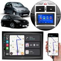 Multimídia 7 Polegadas Peugeot 307 C3 2002 A 2012 Android-Auto MP5 + Moldura