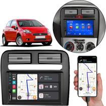 Multimídia 7 Polegadas Punto 2008 A 2012 Android-Auto MP5 Bluetooth + Moldura