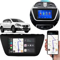 Multimídia 7 Polegadas S-Cross 2015-2018 Android-Auto MP5 Bluetooth + Moldura