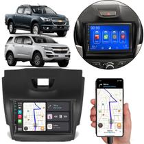 Multimídia 7 Polegadas S10 2012 A 2016 Android-Auto MP5 Bluetooth + Moldura