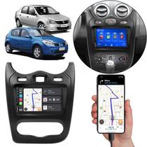 Multimídia 7 Polegadas Sandero Logan 2012 A 2014 Android-Auto MP5 + Moldura