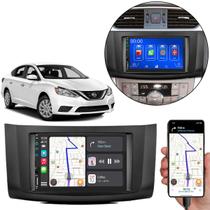 Multimídia 7 Polegadas Sentra 2014-2020 Android-Auto MP5 Bluetooth + Moldura