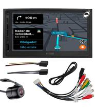 Multimídia 7" Polegadas Sportage 1995 até 2010 + Moldura + Chicote de Ligação + Adaptador de Antena + Câmera de ré