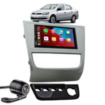 Multimídia 7pol Automotivo Bluetooth USB CarPlay e Android Auto Sem Fio Moldura Gol Voyage Saveiro G6 2013 a 2016 Câmera Multimídia 7pol Automotivo Bluetooth USB CarPlay e Android Auto Sem Fio Moldura Gol Voyage Saveiro G6 2013 a 2016 Câmera