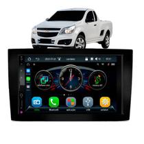 Multimídia 7pol Sem Fio Bluetooth USB Com CarPlay e Android Auto Moldura GM Vectra GT Meriva Montana Corsa Compatibilida Multimídia 7pol Sem Fio Bluetooth USB Com CarPlay e Android Auto Moldura GM Vectra GT Meriva Montana Corsa Compatibilida