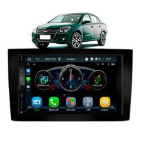 Multimídia 7pol Sem Fio Bluetooth USB Com CarPlay e Android Auto Moldura GM Vectra GT Meriva Montana Corsa Compatibilida