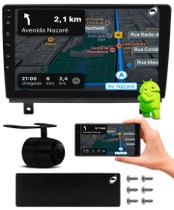 Multimidia 9" Android Corsa G1 Hatch Sedan Classic Android Auto Car Play + Câmera Ré