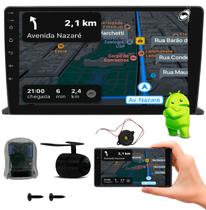 Multimidia 9" Android Grand Siena 2012 a 2021 Android Auto Car Play + Câmera Ré + Interface Comando de Volante