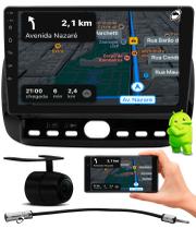 Multimidia 9" Android Punto 2012 a 2016 e Linea 2015 2016 Android Auto Car Play + Câmera Ré