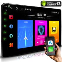 Multimídia 9 pol Quadcore 2GB Ips 2 Din Android Auto Carplay