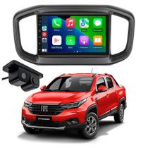 Multimidia 9 Polegadas Android Auto Carplay Fiat Strada GPS