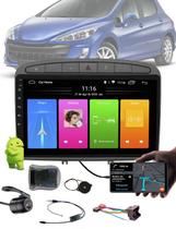 Multimídia 9" Polegadas Android Peugeot 308 2007 até 2013 + Câmera de Ré + Comando de Volante + Moldura + Chicote de Ligação + Adaptador de Antena Multimídia 9" Polegadas Android Peugeot 308 2007 até 2013 + Câmera de Ré + Comando de Volante + Moldura + Chicote de Ligação + Adaptador de Antena