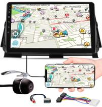 Multimídia 9" Polegadas Kicks 2017 Em Diante Espelhamento USB Bluetooth + Câmera de Ré + Moldura + Chicote Ligação + Adaptador Antena