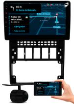 Multimidia 9" Polegadas Tela Flutuante Gol Parati Saveiro G2 Android Auto Car Play + Câmera Ré