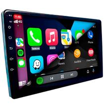 Multimidia 9pol 2Gb 32Gb Android Auto Carplay Espelhamento Preto