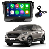 Multimídia Android Auto Carplay GPS Hyundai Creta 17 18 19