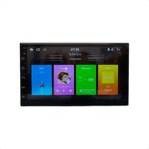 Multimidia Android Smart Midia 1 DIN 7 Polegadas 2 G 32GB - Espelhamento Sem Fio - CP/AA - H-TECH HT-6823CA