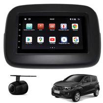 Multimídia Android Wifi Fiat Mobi 17/21 Comandos de Volante
